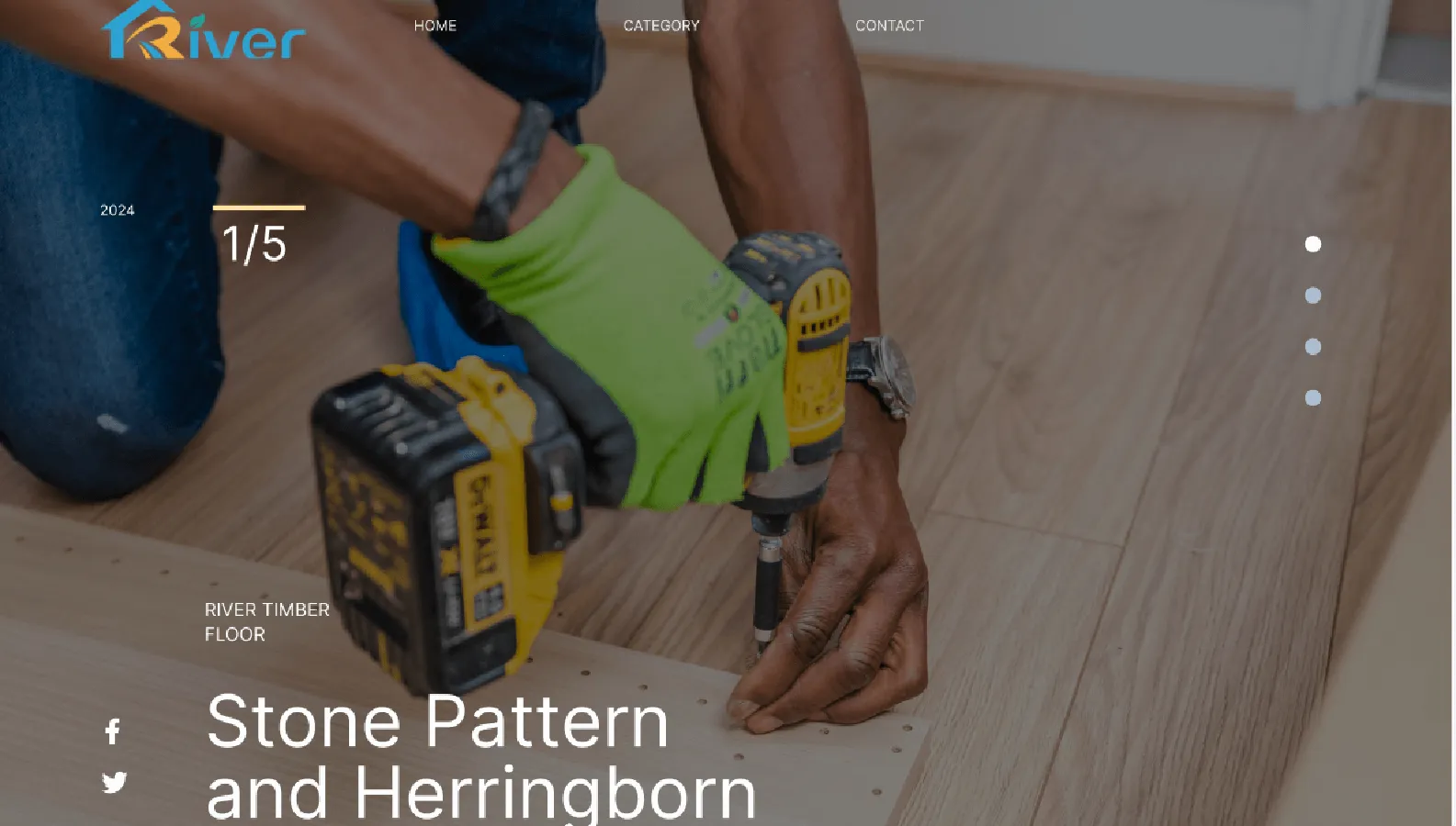 A screenshot of https://rivertimberfloor.com.au/